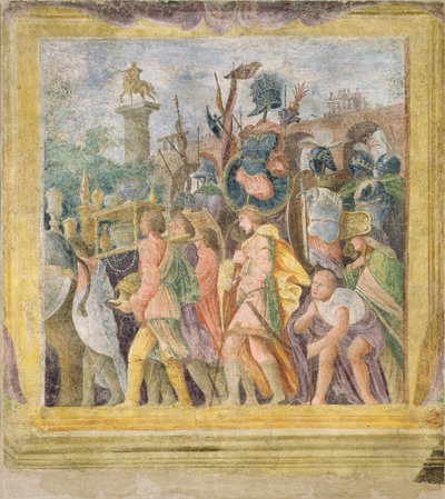 The Triumph of Caesar by Andrea Mantegna